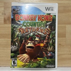 Wii Donkey Kong Country Returns